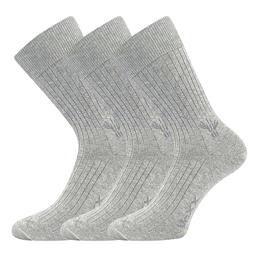 Obrázek z VOXX® ponožky Hempix šedá 3 pár 