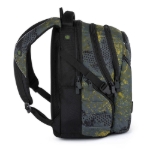 Obrázek z Bagmaster BAG 21 C studentský batoh - khaki zelený Černá 30 l 