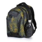 Obrázek z Bagmaster BAG 21 C studentský batoh - khaki zelený Černá 30 l 
