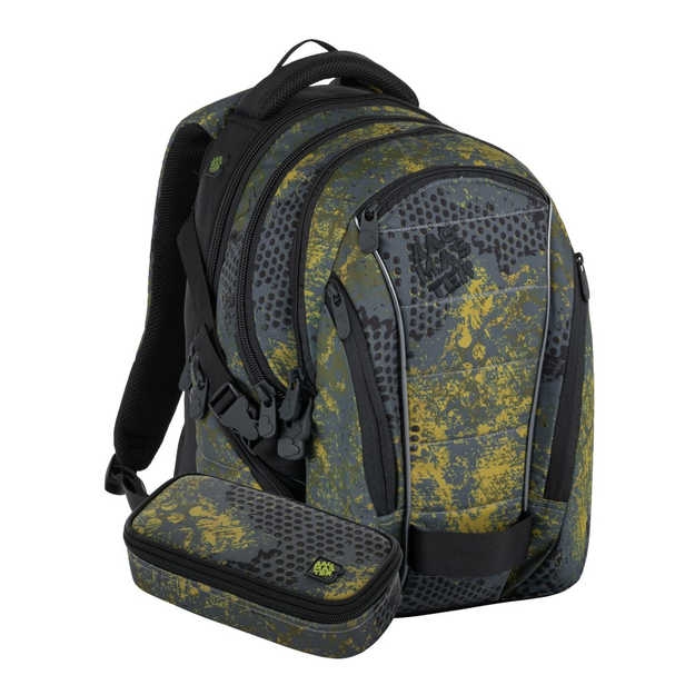 Obrázek z Bagmaster BAG 21 C studentský set - khaki zelený Hnědá 30 l 