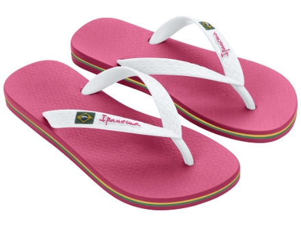Obrázek Ipanema Classic Brasil II 80408-24044 Dámské žabky růžovo / bílé