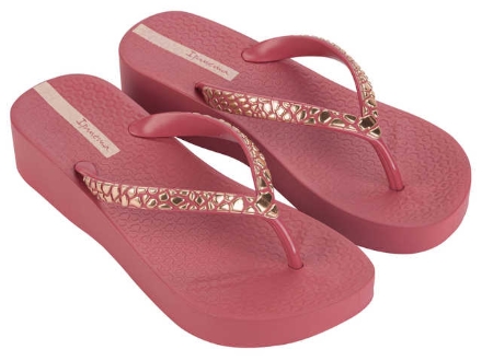 Obrázek Ipanema Mesh IX 83471-AR624 Dámské žabky tm. růžové