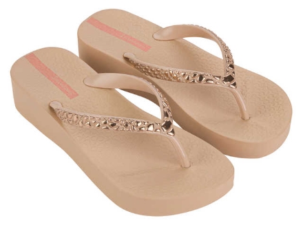 Obrázek Ipanema Mesh IX 83471-AR629 Dámské žabky béžové