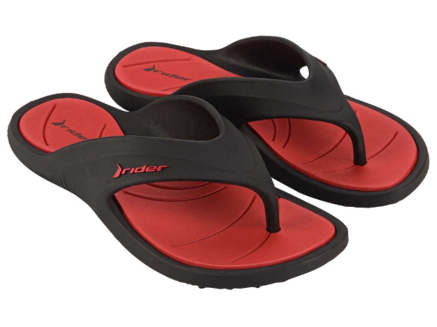 Obrázek z Rider CAPE XVII 83499-AP418 Pánské žabky černo / červené 