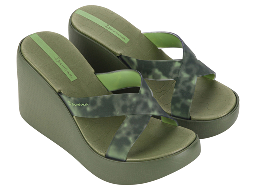 Obrázek z Ipanema High Fashion Slide 83520-AQ408 Dámské pantofle zelené 