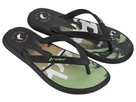 Obrázek Rider R1 Energy VI 83560-AS364 Pánské žabky černo / zelené