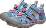 Obrázek z KEEN Seacamp II CNX Youth Dětské sandály coronet blue/hot pink 