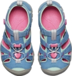 Obrázek z KEEN Seacamp II CNX Youth Dětské sandály coronet blue/hot pink 