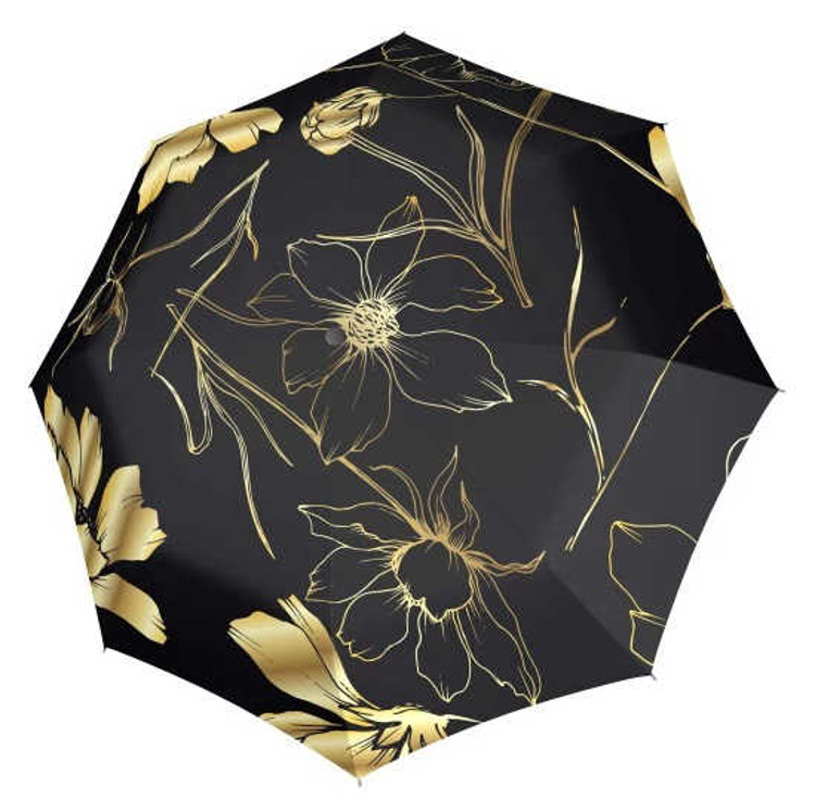 Obrázek z DOPPLER Fiber Magic Fiore,satin - dámský plně automatický deštník vícebarevný 