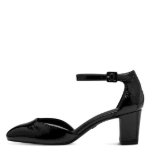 Obrázek z Tamaris 1-24432-41-018 Dámské sandály na podpatku černé 