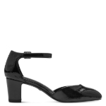 Obrázek z Tamaris 1-24432-41-018 Dámské sandály na podpatku černé 