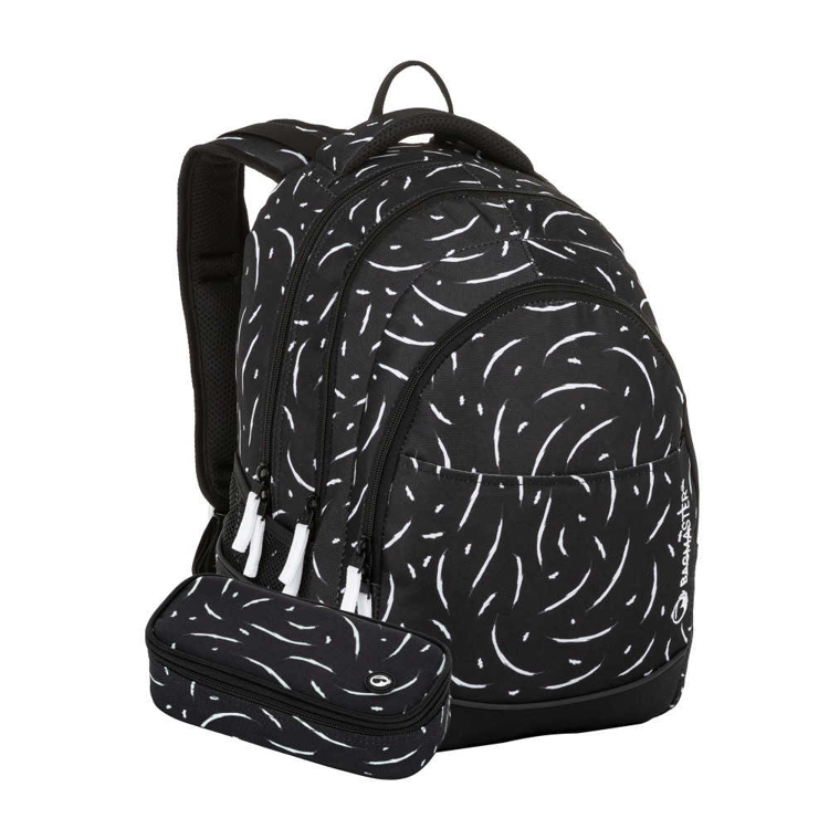 Obrázek z Bagmaster DIGITAL 23 A studentský set - černo bílý Černá 22 l 