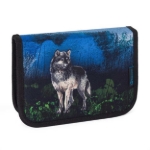 Obrázek z Bagmaster LUMI 24 F velký školní set pro prvňáčky – vlk Modrá 18 l 