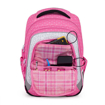 Obrázek z Bagmaster LUMI 24 H velký školní set pro prvňáčky – medvídek Růžová 18 l 