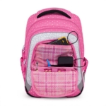 Obrázek z Bagmaster LUMI 24 H velký školní set pro prvňáčky – medvídek Růžová 18 l 