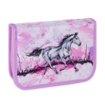 Obrázek z Bagmaster DOPI 24 A malý školní set pro prvňáčky – koně Růžová 18 l 