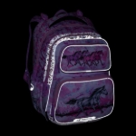 Obrázek z Bagmaster DOPI 24 A velký školní set pro prvňáčky – koně Růžová 18 l 