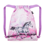 Obrázek z Bagmaster DOPI 24 A velký školní set pro prvňáčky – koně Růžová 18 l 