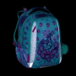 Obrázek z Bagmaster VEGA 24 B školní batoh – páv Modrá 18 l 