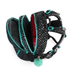 Obrázek z Bagmaster PORTO 24 C školní batoh – černo-tyrkysový Vícebarevná 23 l 