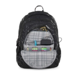 Obrázek z Bagmaster DIGITAL 24 A studentský batoh – černý Černá 22 l 