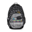 Obrázek z Bagmaster SUPERNOVA 24 A studentský batoh – černo-bílý Černá 23 l 