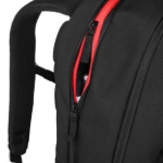 Obrázek z Bagmaster SAFY 24 A městský batoh – černý Černá 27 l 