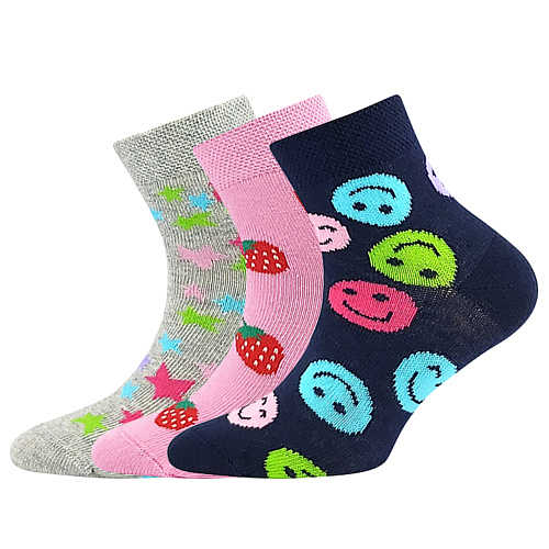 LONKA® ponožky Dedotik mix G kluk 3 pár