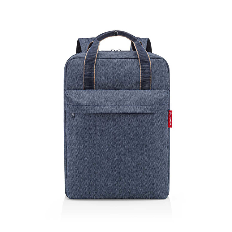 Obrázek z Reisenthel Allday Backpack M Herringbone Dark Blue 15 L 