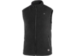 Obrázek z CXS ANTARKTIDA Pánská vyhřívaná fleecová vesta černá 