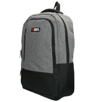 Enrico Benetti Hamburg 15" Notebook Backpack Light Grey 25 L