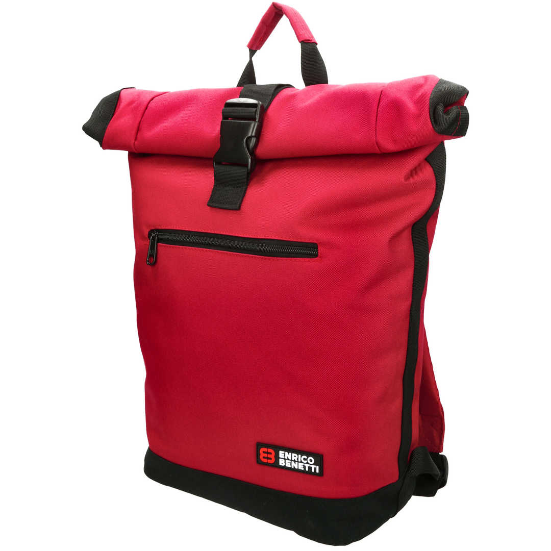 Enrico Benetti Amsterdam Notebook Backpack Red 15 L EB