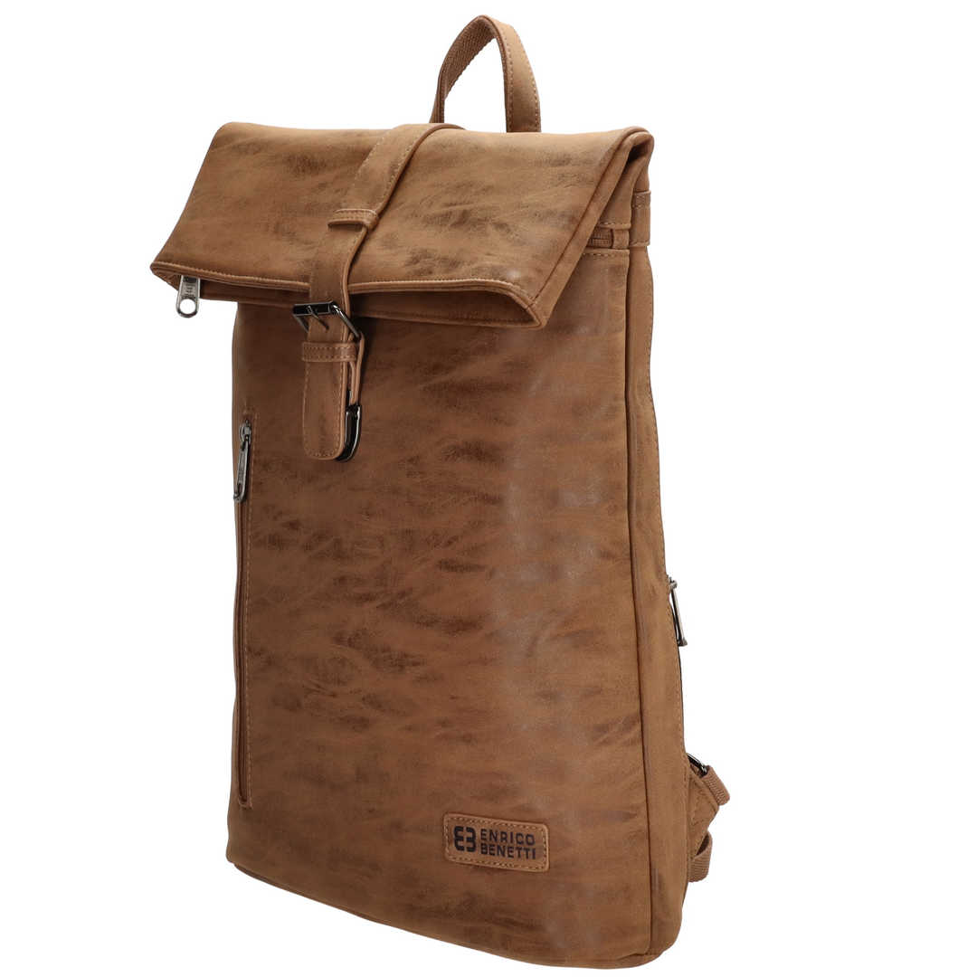Enrico Benetti Rotterdam 15" Notebook Backpack 15 l Camel EB