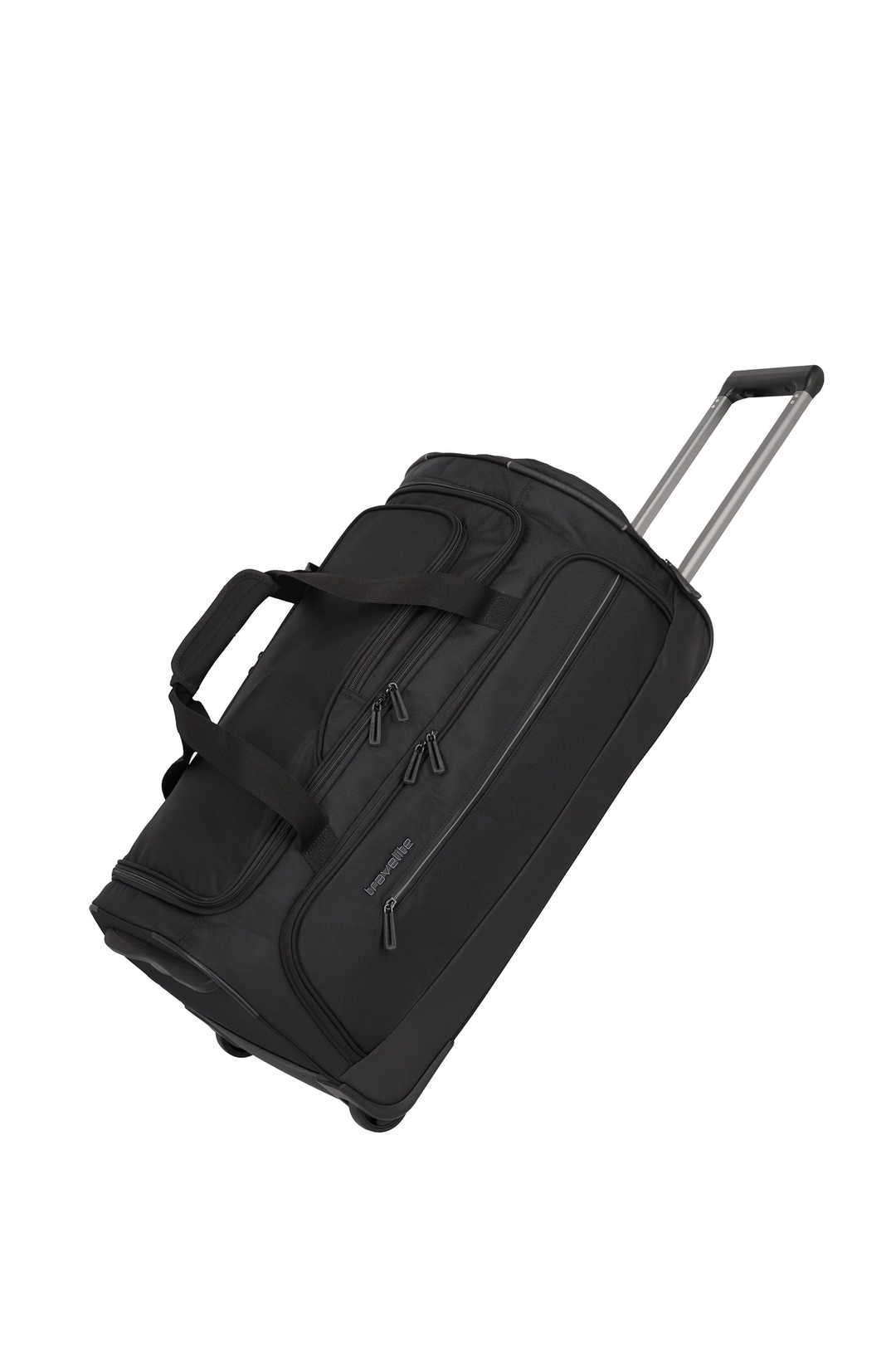 Travelite Crosslite Wheeled Duffle M Black
