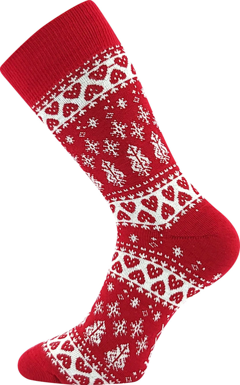 Obrázek z VOXX Ponožky dámské silné ZIMONA červené 