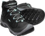 Obrázek z KEEN CIRCADIA MID POLAR W Dámské trekové boty black/cloud blue 