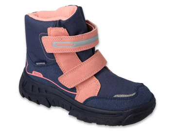 Obrázek BEFADO 615X002 vysoké zimní dívčí modro růžové