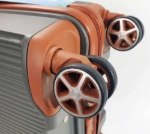 Obrázek z Cestovní kufr Dielle M PP STRIPE 190-66-23 antracitová 78 L 