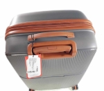 Obrázek z Cestovní kufr Dielle M PP STRIPE 190-66-23 antracitová 78 L 