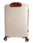 Obrázek z Cestovní kufr Dielle M PP STRIPE 190-66-24 béžová 78 L 