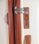 Obrázek z Cestovní kufr Dielle M PP STRIPE 190-66-24 béžová 78 L 