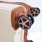 Obrázek z Cestovní kufr Dielle M PP STRIPE 190-66-24 béžová 78 L 