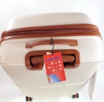 Obrázek z Cestovní kufr Dielle M PP STRIPE 190-66-24 béžová 78 L 