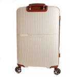 Obrázek z Cestovní kufr Dielle L PP STRIPE 190-76-24 béžová 114 L 