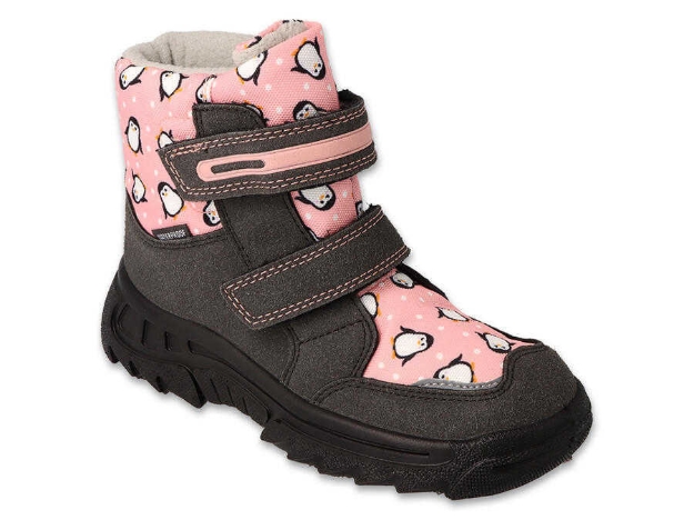 Obrázek z BEFADO 615P001 vysoké zimní dívčí tučňáci 