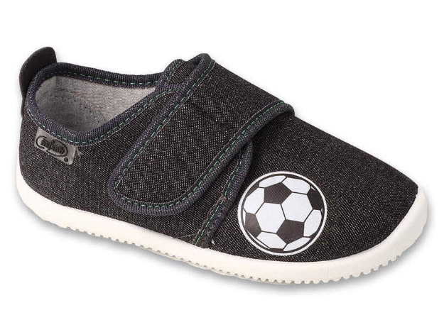 Obrázek z BEFADO 902X042 chlapecká obuv SOFTER černá míč 