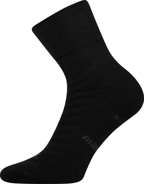 Obrázek z VOXX Ponožky sportovní HELIX s masážním chodidlem ČERNÉ 