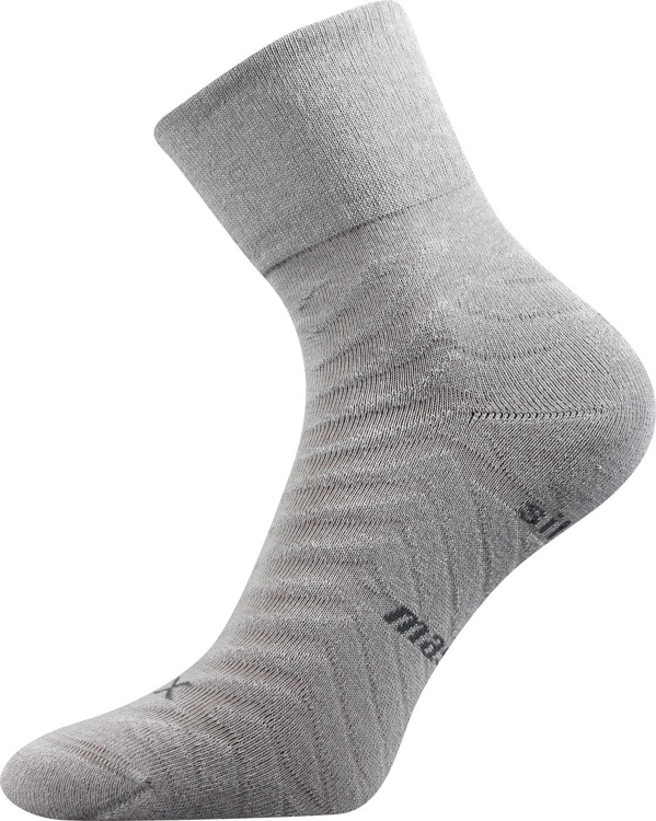 Obrázek z VOXX Ponožky sportovní HELIX s masážním chodidlem SVĚTLE ŠEDÉ 