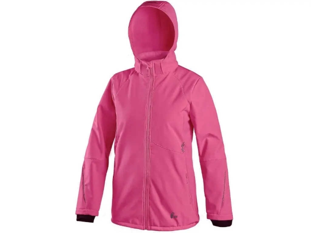 Obrázek z CXS NEVADA Dětská softshellová bunda růžová 