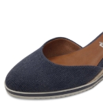 Obrázek z Tamaris 1-22319-44-800 Dámské sandály na klínku modré 